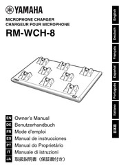 Yamaha RM-WCH-8 Manual De Instrucciones