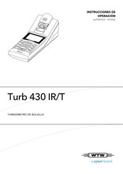 Xylem wtw Turb 430 IR/T Instrucciones De Operación