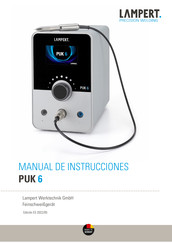 Lampert PUK 6 Manual De Instrucciones