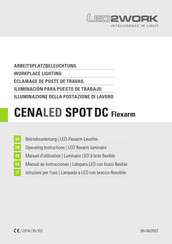 LED2WORK CENALED SPOT DC Flexarm Manual De Instrucciones