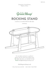 Green Sheep ROCKING STAND Manual De Instrucciones