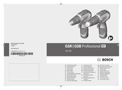 Bosch Professional GSR 12V-30 Manual Original