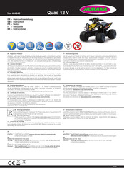 Jamara Quad 12 V Instrucciones