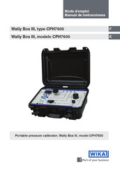 Wika Wally Box III CPH7600 Manual De Instrucciones
