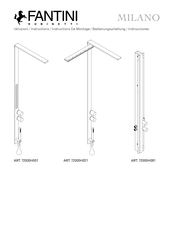 Fantini Rubinetti MILANO 72000H021 Manual De Instrucciones