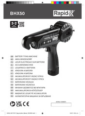 Rapid BHX50 Manual De Instrucciones