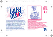 Hasbro BABY ALIVE Manual De Instrucciones