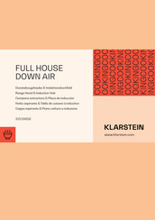 Klarstein FULL HOUSE DOWN AIR Manual De Instrucciones
