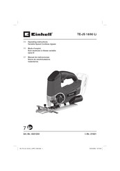 EINHELL TE-JS 18/80 Li Manual De Instrucciones