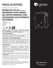 Groen AH-30 Manual Del Operario