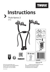 Thule Xpress 2 Instrucciones