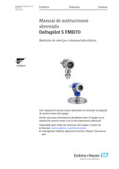 Endless Summer Deltapilot S FMB70 Manual De Instrucciones Abreviado