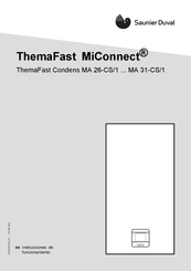 Saunier Duval ThemaFast Condens MA 31-CS/1 Instrucciones De Funcionamiento