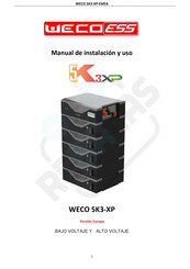 Weco ESS 5K3-XP Manual De Instalacion Y Uso