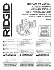 RIDGID R8698 Manual Del Operador