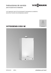 Viessmann VITODENS 050-W Instrucciones De Servicio Para El Usuario