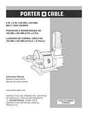 Porter Cable PCB420SA Manual De Instrucciones