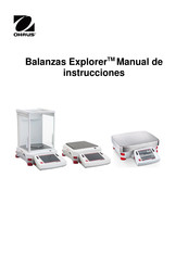 OHAUS Explorer EX125D Manual De Instrucciones