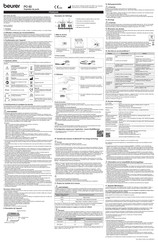 Beurer PO 60 Manual De Instrucciones