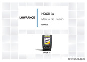 Lowrance HOOK-3x Manual De Usuario