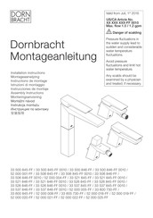 Dornbracht 33 537 845-FF Instrucciones De Montaje