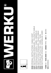 WERKU WK400540 Instrucciones Originales