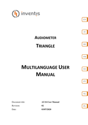 Inventis TRIANGLE Manual