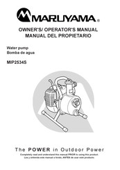 Maruyama MIP2534S Manual Del Propietário