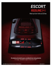 Escort REDLINE 360c Manual De Instrucciones