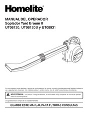 Homelite UT08120B Manual Del Operador