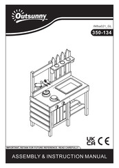 Outsunny 350-134 Manual De Montaje E Instrucciones