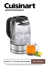 Cuisinart ViewPro GK-17N Serie Manual De Instrucciones