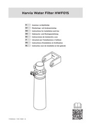 Harvia HWF01S Instrucciones De Instalacion Y Uso