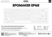 Epomaker EP68 Guia De Inicio Rapido