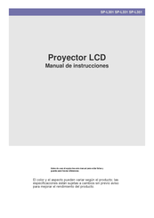 Samsung SP-L301 Manual De Instrucciones