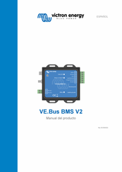 Victron energy VE.Bus BMS V2 Manual Del Producto