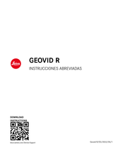 Leica GEOVID R Instrucciones Abreviadas