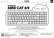 Epomaker MINI CAT 69 Guia De Inicio Rapido