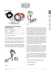 W&W Cycles 12-176 Manual De Instrucciones