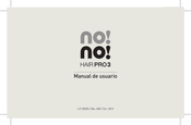 no!no! HAIR PRO3 Manual De Usuario