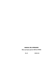 Steris 4095 Manual Del Operador