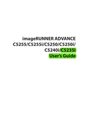 Canon imageRUNNER ADVANCE C5240i Manual Del Usuario