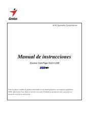 Genius ColorPage-Vivid 4 Manual De Instrucciones