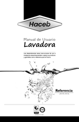 Haceb Lavadora LAV AR 240 BL Manual De Usuario