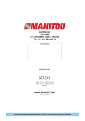 Manitou STACKY 10 FR D28 Manual De Instrucciones