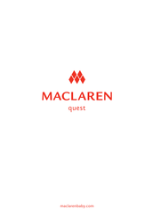 Maclaren Quest Manual De Instrucciones