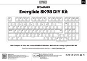 Epomaker Everglide SK98 DIY Kit Manual De Instrucciones