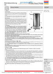 Rietschle CEVF 3718-3 Manual De Instrucciones