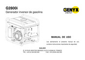 GENYX ENERGY G2800i Manual De Uso