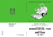 Iseki SCMA 60-SF551E4 Manual Del Operador